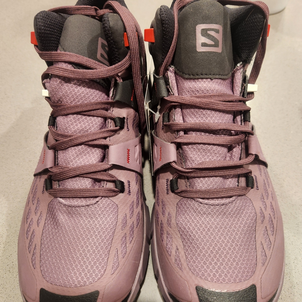 Salomon Purple Hiking Shoes